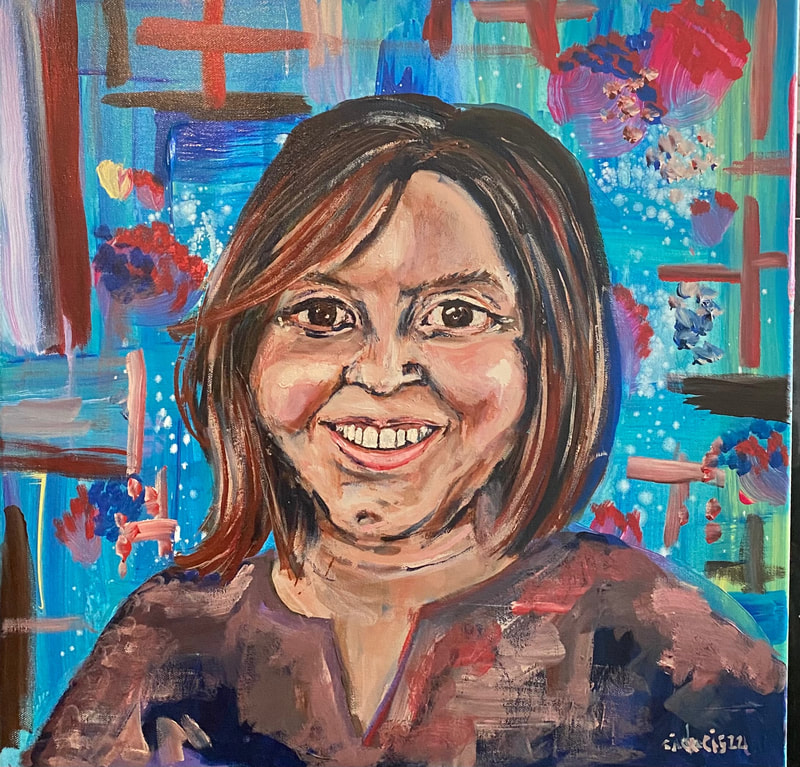 This Creative Person is a Career Advisor, Portrait in the Creative Portrait Project by Cindy Cisneros